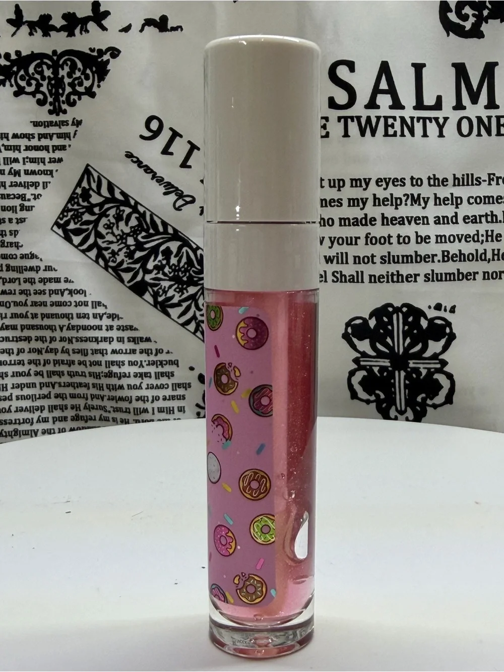 Aminnah Lotion & Whipped Foaming Soap Set With Lip Gloss- Lemon Scented